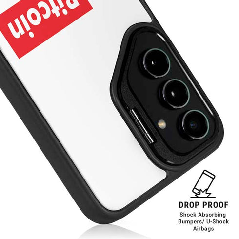 Bitcoin Crypto Galaxy S25 Kickstand Case