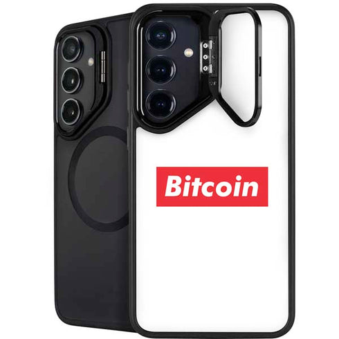 Bitcoin Crypto Galaxy S24 Plus Kickstand Case