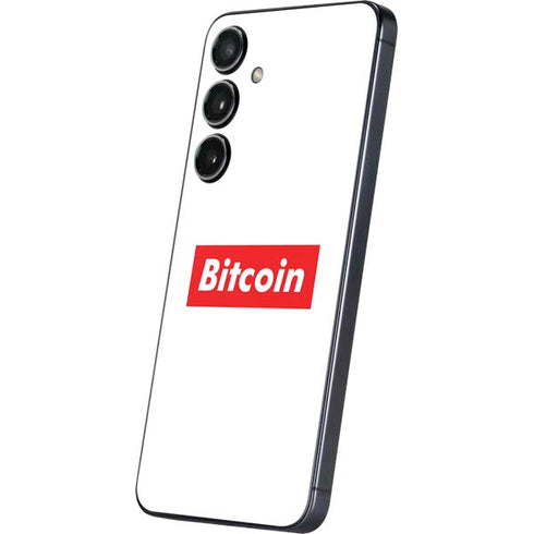 Bitcoin Crypto Galaxy S25 Plus Skin