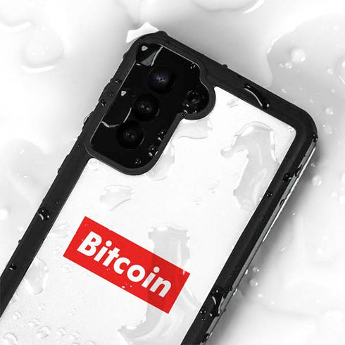 Bitcoin Crypto Galaxy S24 Plus Waterproof Case