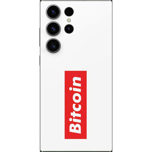 Bitcoin Crypto Galaxy S24 Ultra Skin