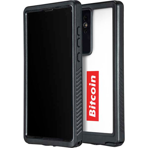 Bitcoin Crypto Galaxy S24 Ultra Waterproof Case