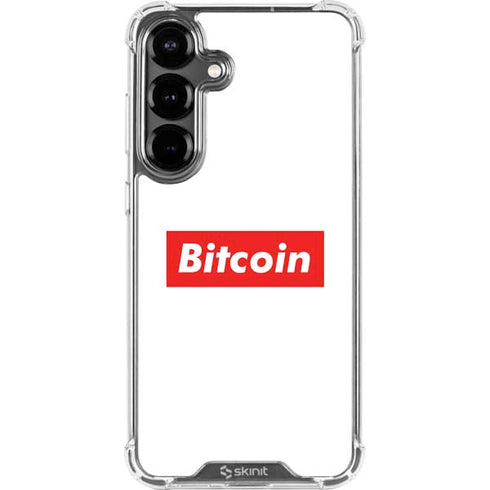 Bitcoin Crypto Galaxy S26 Clear Case