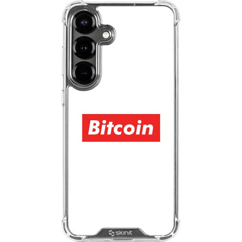 Bitcoin Crypto Galaxy S26 Plus Clear Case