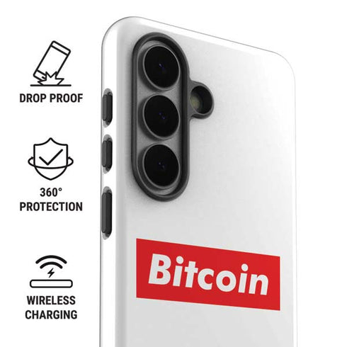 Bitcoin Crypto Galaxy S26 Plus Impact Case