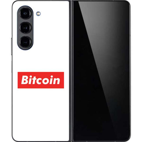 Bitcoin Crypto Galaxy Z Fold5 5G Skin