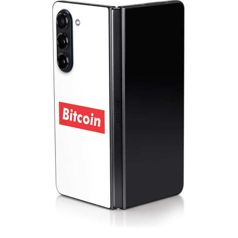 Bitcoin Crypto Galaxy Z Fold5 5G Skin