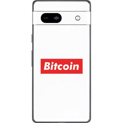 Bitcoin Crypto Google Pixel 7a Skin