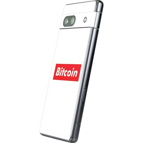 Bitcoin Crypto Google Pixel 7a Skin