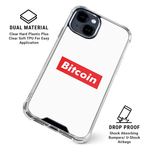Bitcoin Crypto iPhone 15 Clear Case