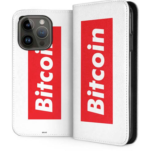 Bitcoin Crypto iPhone 15 Pro Folio Case