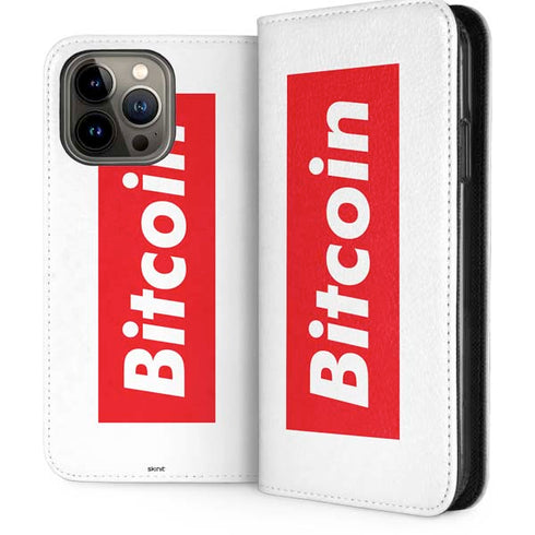 Bitcoin Crypto iPhone 15 Pro Max Folio Case