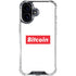 Bitcoin Crypto iPhone 16 Clear Case