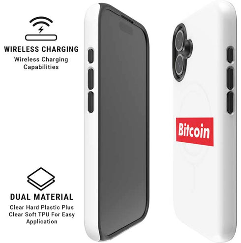 Bitcoin Crypto iPhone 16 Magsafe Impact Case