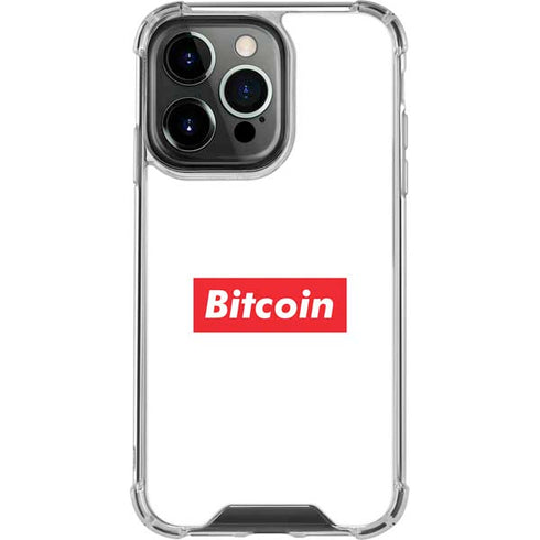 Bitcoin Crypto iPhone 16 Pro Clear Case