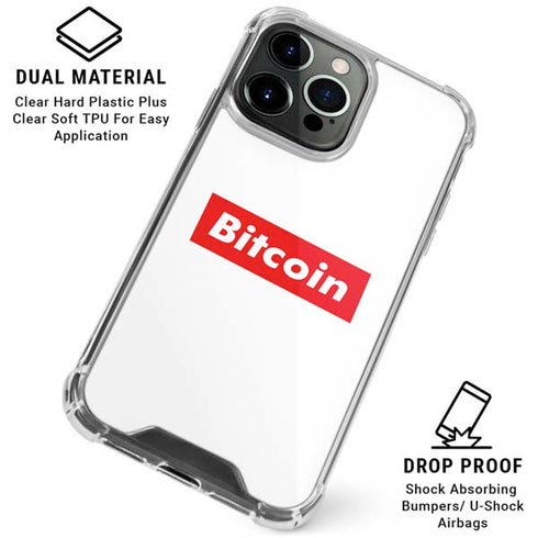 Bitcoin Crypto iPhone 16 Pro Max Clear Case