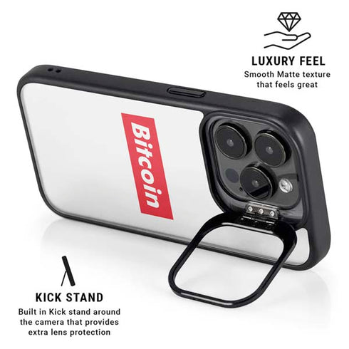 Bitcoin Crypto iPhone 16 Pro Max Kickstand Case