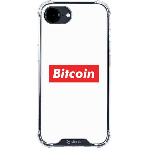 Bitcoin Crypto iPhone 16e Clear Case