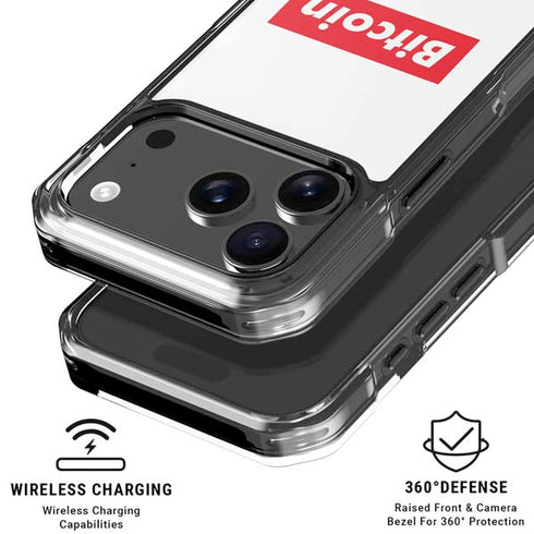Bitcoin Crypto iPhone 18 Pro Clear Case
