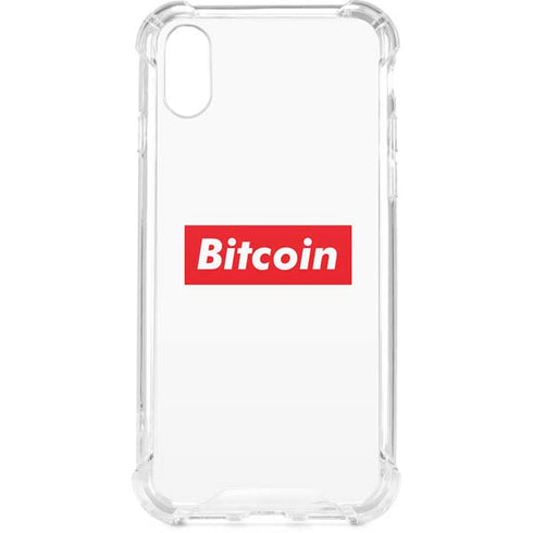Bitcoin Crypto iPhone XS Clear Case