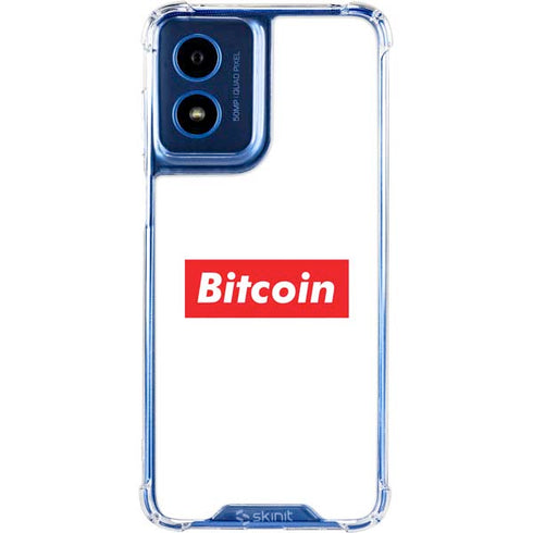 Bitcoin Crypto Moto G Play 4G (2024) Clear Case
