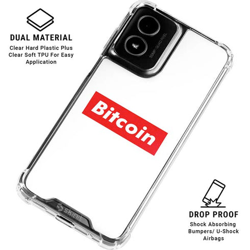 Bitcoin Crypto Moto G Power 5G (2024) Clear Case
