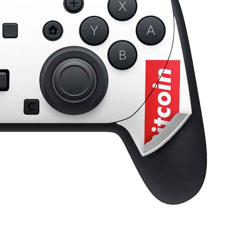 Bitcoin Crypto Nintendo Switch 2 (2025) Pro Controller Skin