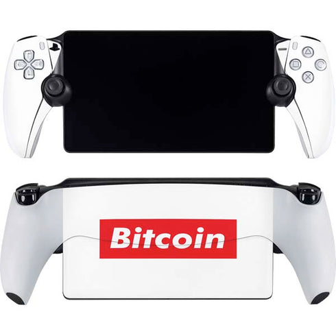 Bitcoin Crypto PlayStation Portal Remote Player Skin