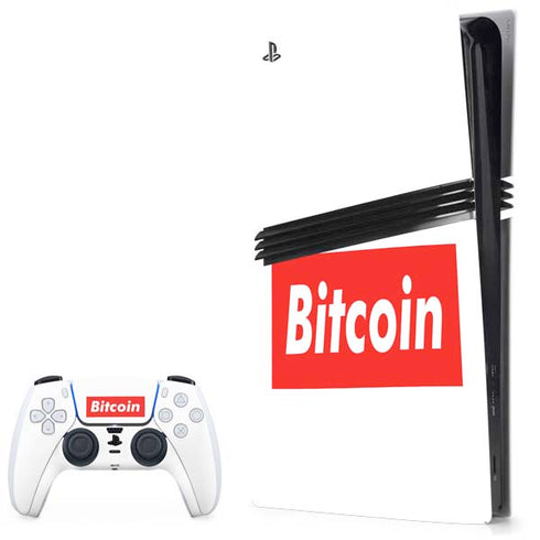 Bitcoin Crypto PS5 Pro Bundle Skin