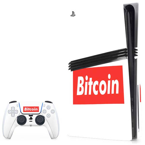 Bitcoin Crypto PS5 Pro Disk Bundle Skin