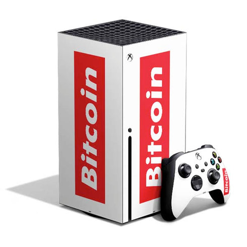Bitcoin Crypto Xbox Series X Bundle Skin