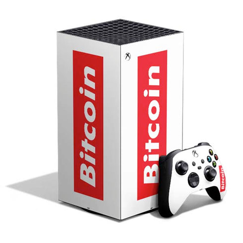 Bitcoin Crypto XBox Series X Digital Edition Bundle Skin