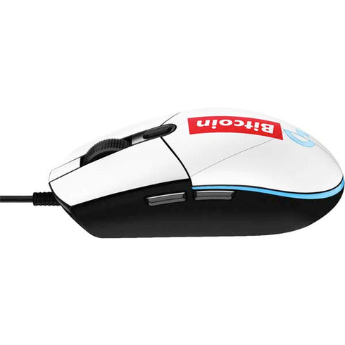 Bitcoin Crypto G203 Prodigy RGB Wired Gaming Mouse Skin