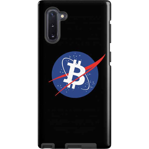 Bitcoin Logo Galaxy Cases