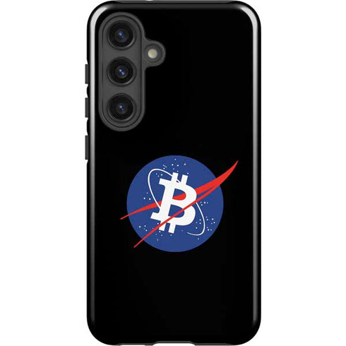 Bitcoin Logo Galaxy S25 Impact Case