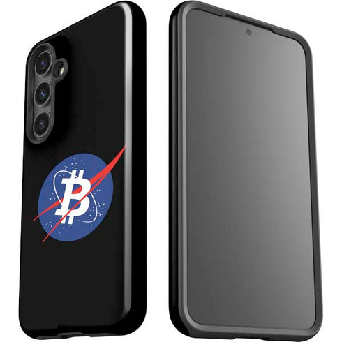 Bitcoin Logo Galaxy S25 Impact Case