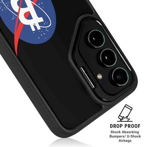 Bitcoin Logo Galaxy S25 Kickstand Case
