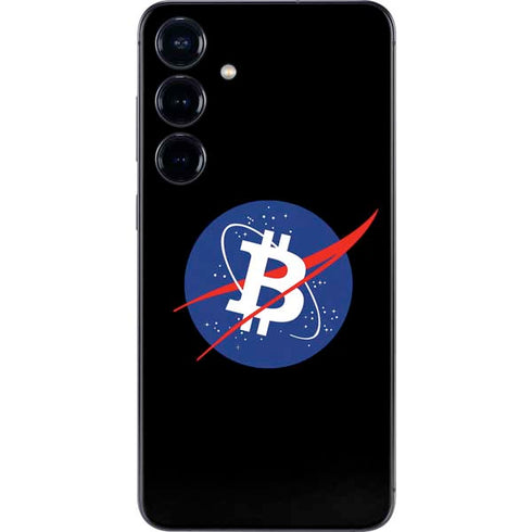 Bitcoin Logo Galaxy S24 Plus Skin