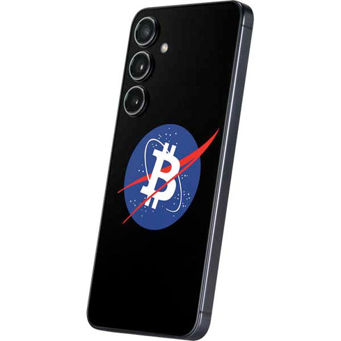 Bitcoin Logo Galaxy S24 Plus Skin