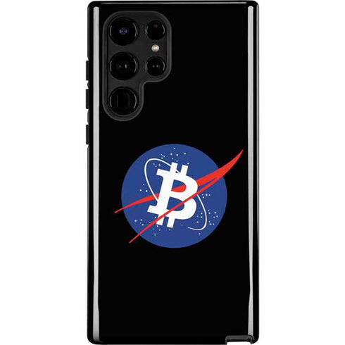 Bitcoin Logo Galaxy Cases