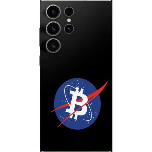 Bitcoin Logo Galaxy S24 Ultra Skin