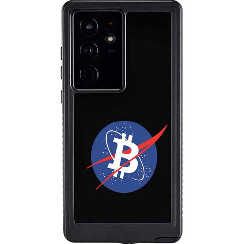 Bitcoin Logo Galaxy S24 Ultra Waterproof Case