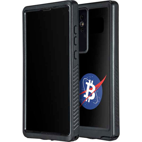 Bitcoin Logo Galaxy S24 Ultra Waterproof Case
