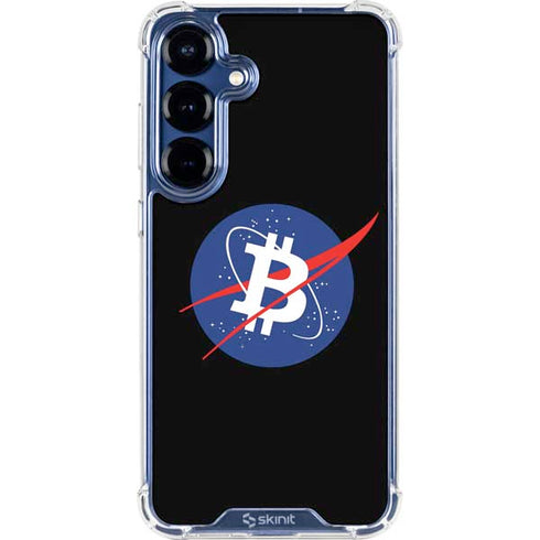 Bitcoin Logo Galaxy S25 Plus Clear Case