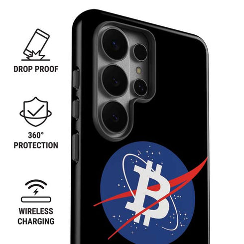 Bitcoin Logo Galaxy S26 Ultra Impact Case