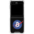 Bitcoin Logo Galaxy Z Flip6 Clear Case