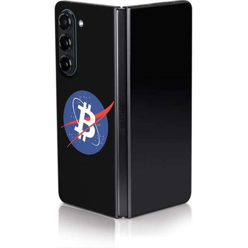 Bitcoin Logo Galaxy Z Fold5 5G Skin