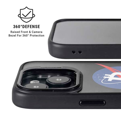 Bitcoin Logo iPhone 15 Kickstand Case