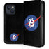 Bitcoin Logo iPhone 15 Plus Folio Case
