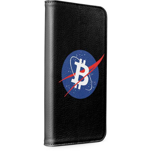 Bitcoin Logo iPhone 15 Pro Folio Case